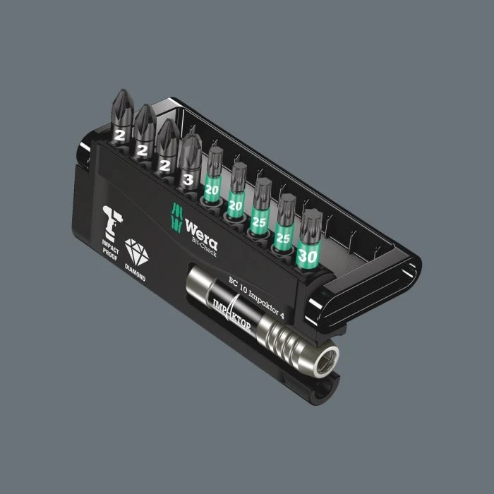 Wera BIT-CHECK 10 IMPAKTOR 4, 10 -DELIG 3 Wera BIT-CHECK 10 IMPAKTOR 4, 10 -DELIG - Afbeelding 3