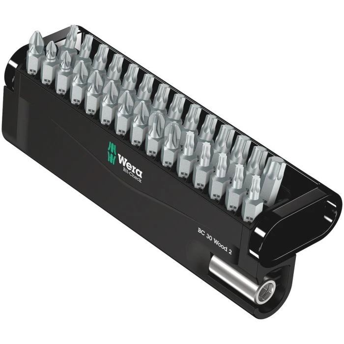 Wera BIT ASSORTIMENT, BIT-CHECK 30 WOOD 2, 30 -DELIG 1 Wera BIT ASSORTIMENT, BIT-CHECK 30 WOOD 2, 30 -DELIG