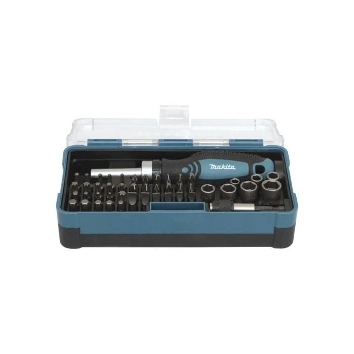 Makita B-36170 47-delige Doppen & Bitset In Kunststof Opbergbox 2 Makita B-36170 47-delige Doppen & Bitset In Kunststof Opbergbox - Afbeelding 2