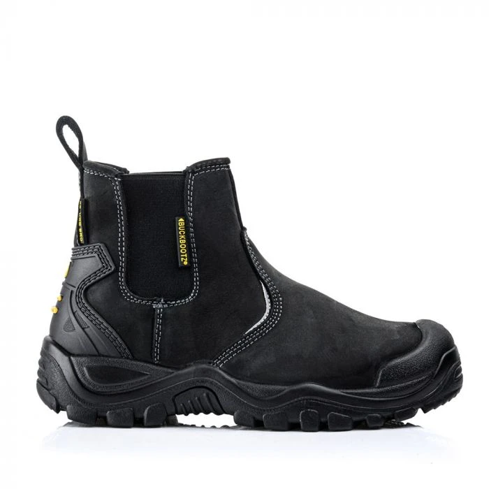 Buckbootz Buckshot Instapper Zwart S3/hro/src/wru Mt 45 2 Buckbootz Buckshot Instapper Zwart S3/hro/src/wru Mt 45 - Afbeelding 2