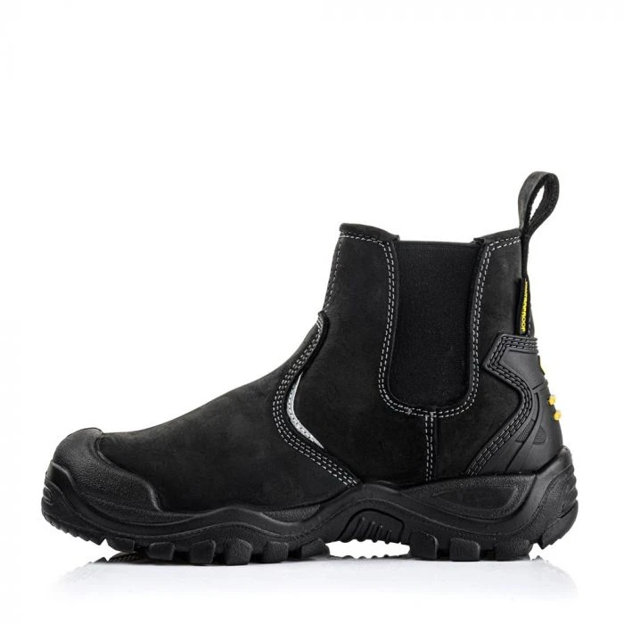 Buckbootz Buckshot Instapper Zwart S3/hro/src/wru Mt 45 3 Buckbootz Buckshot Instapper Zwart S3/hro/src/wru Mt 45 - Afbeelding 3