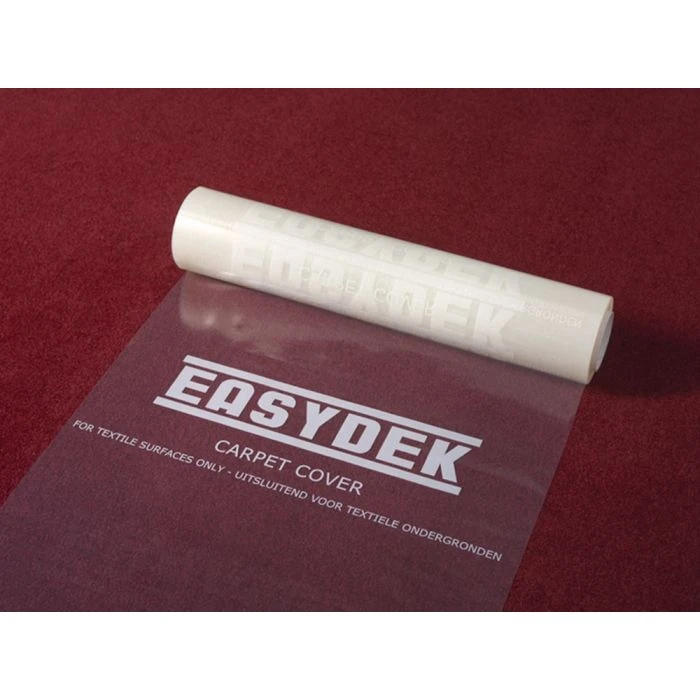 Easydek Carpet Cover Afdekfolie 600mm X 60m 100mu Transparant 3 Easydek Carpet Cover Afdekfolie 600mm X 60m 100mu Transparant - Afbeelding 3