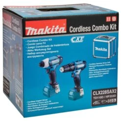 Makita CLX228SAX2 12 V Max Combiset (klop)boren En (slag)schroeven 32 Makita CLX228SAX2 12 V Max Combiset (klop)boren En (slag)schroeven -Aanbiedingen Tool Gigant Winkel clx228sax2 c1l1 1