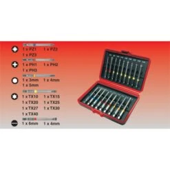 CONNEX BITSSET (LANGE VERSIE) 18dlg BOX -Aanbiedingen Tool Gigant Winkel coxb973918iha3