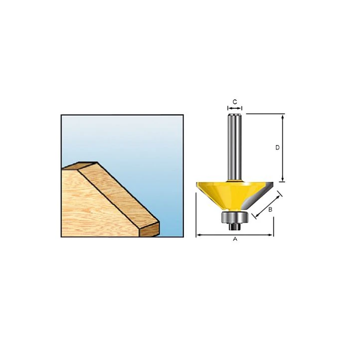 Makita D-11499 Fasefrees+lag 45gr S8 2 Makita D-11499 Fasefrees+lag 45gr S8 - Afbeelding 2
