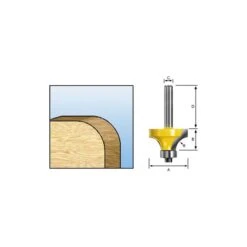 Makita D-11265 Afrondfrees+lag R19,05 S12 -Aanbiedingen Tool Gigant Winkel d 11265