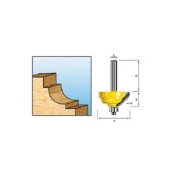 Makita D-11689 Hollijstproffr+lag R7,94 S8 -Aanbiedingen Tool Gigant Winkel d 11689