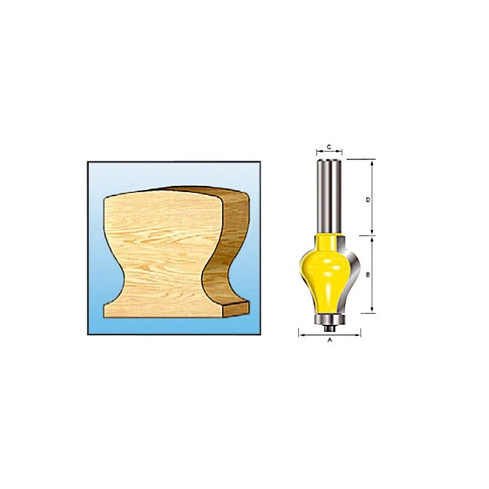 Makita D-11829 Handgreepprofielfr 38,1 S12 6 Makita D-11829 Handgreepprofielfr 38,1 S12 - Afbeelding 6