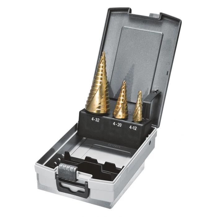 Makita D-41872 Trappenboorset 3-delig 2 Makita D-41872 Trappenboorset 3-delig - Afbeelding 2