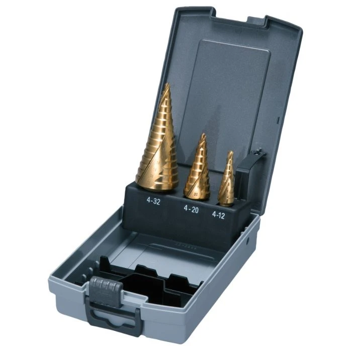 Makita D-41872 Trappenboorset 3-delig 4 Makita D-41872 Trappenboorset 3-delig - Afbeelding 4