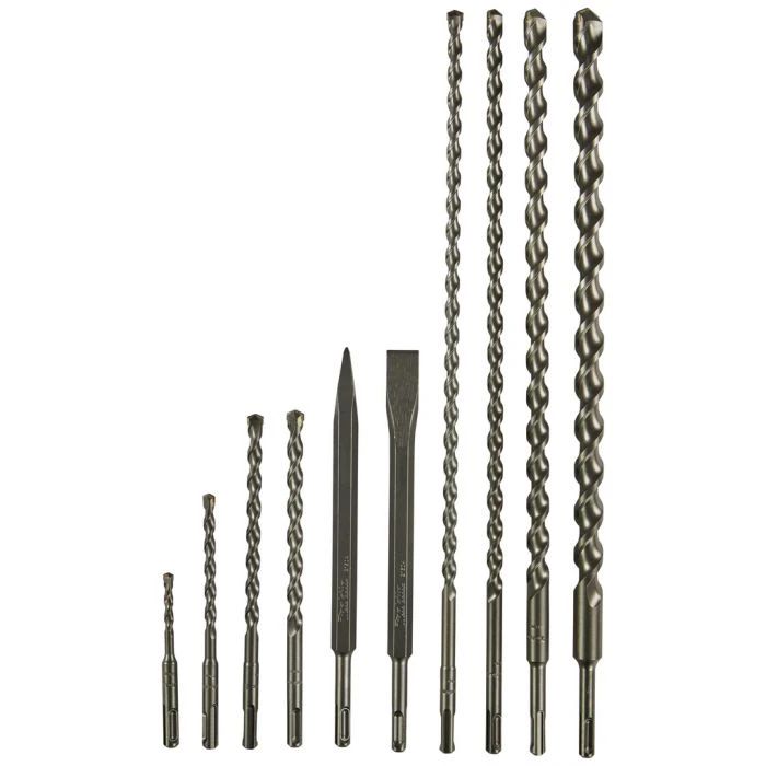 Makita D-42385 Boor-/beitelset 10-delig 2 Makita D-42385 Boor-/beitelset 10-delig - Afbeelding 2