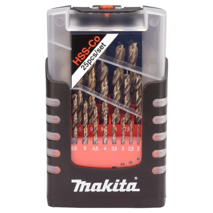Makita D-50479 Borenset 25-delig Metaal 1 Makita D-50479 Borenset 25-delig Metaal
