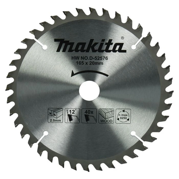 Makita D-52576 Cirkelzaagblad Hout 2 Makita D-52576 Cirkelzaagblad Hout - Afbeelding 2