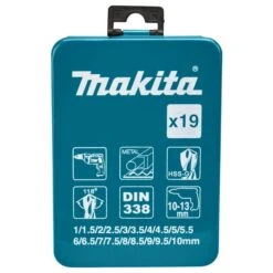Makita D-54025 Metaalborenset 19-delig 1-10mm -Aanbiedingen Tool Gigant Winkel d 54025 c1c0 1