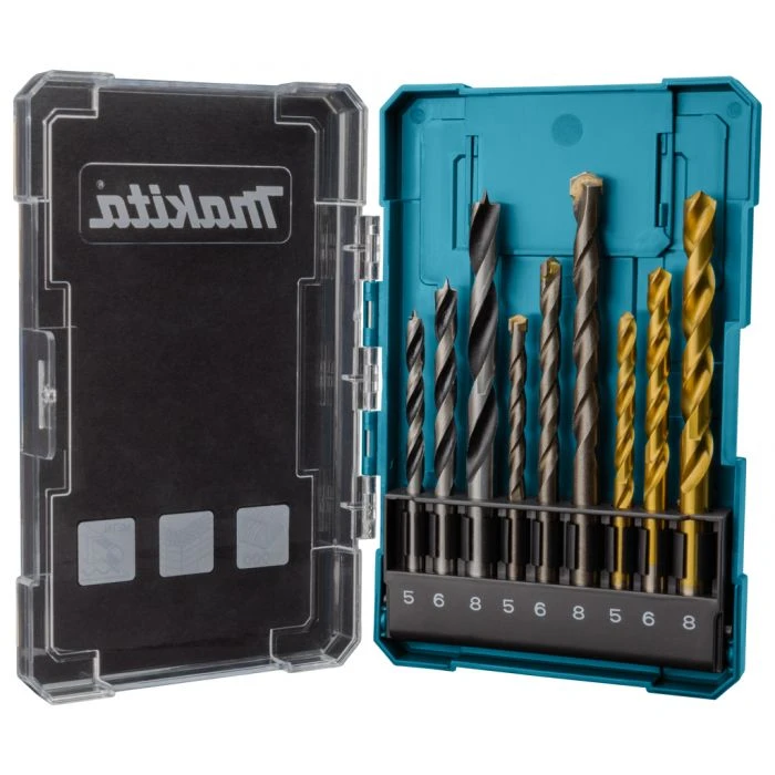 Makita D-71962 Borenset Steen/Hout/Metaal 9-delig 12 Makita D-71962 Borenset Steen/Hout/Metaal 9-delig - Afbeelding 12