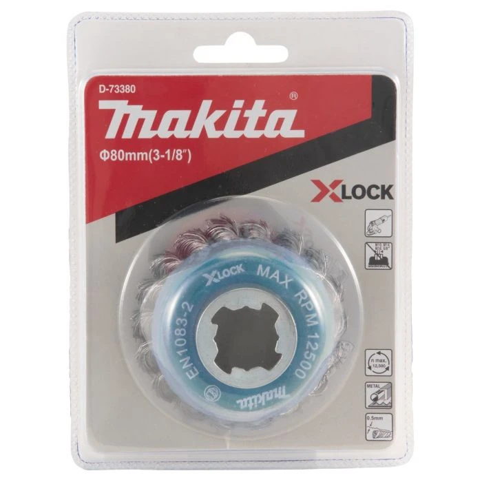 Makita D-73380 Komborstel 80mm X-LOCK 4 Makita D-73380 Komborstel 80mm X-LOCK - Afbeelding 4