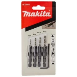Makita D-73455 Verzinkboor Quad Driver-set
