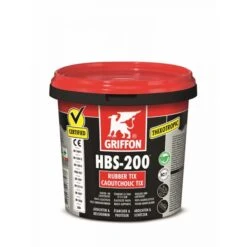 Griffon HBS-200® Rubber Tix Pot 1 L NL/FR/EN/DE