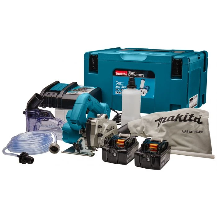 Makita DCC501RTJ 18 V Diamantsnijder Nat En Droog 125 Mm 2 Makita DCC501RTJ 18 V Diamantsnijder Nat En Droog 125 Mm - Afbeelding 2