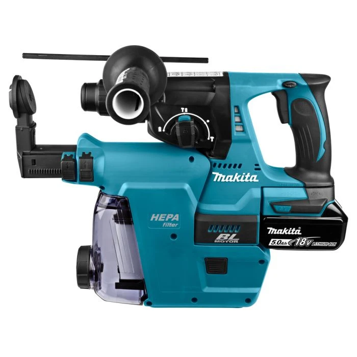 Makita DHR242RTJW 18 V Combihamer 1 Makita DHR242RTJW 18 V Combihamer