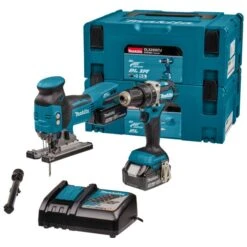 Makita DLX2355TJ 18 V Combiset Voor Boor- En Schroefwerk En Zagen -Aanbiedingen Tool Gigant Winkel dlx2355tj c2r0 s100 1