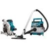 Makita DLX2390UX1 2x18 V AWS Combiset Voor Zagen (235mm) En Stofzuigen