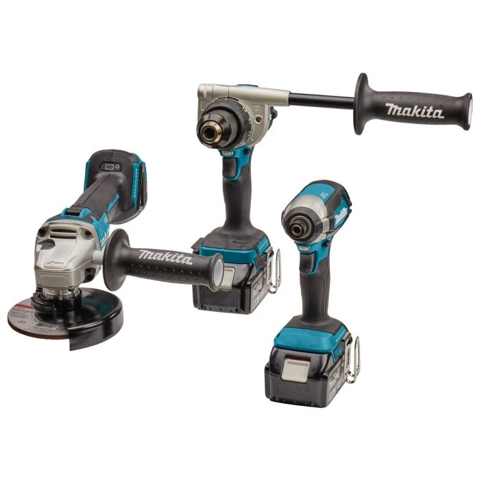 Makita DLX3155TJ 18 V Combiset Boren, (slag)schroeven En Slijpen 8 Makita DLX3155TJ 18 V Combiset Boren, (slag)schroeven En Slijpen - Afbeelding 8