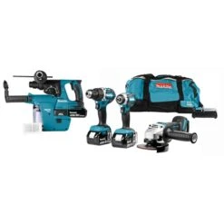 Makita DLX4103W 18 V Combiset Voor Allround Boor-, Schroef- En Slijpwerk 13 Makita DLX4103W 18 V Combiset Voor Allround Boor-, Schroef- En Slijpwerk -Aanbiedingen Tool Gigant Winkel dlx4103v