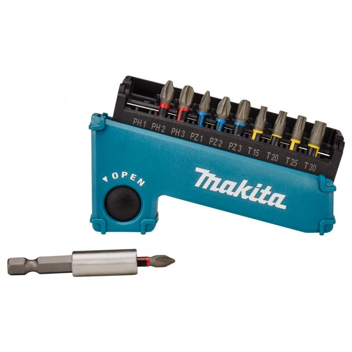 Makita E-03567 Slagschroefbitset 11-delig 2 Makita E-03567 Slagschroefbitset 11-delig - Afbeelding 2