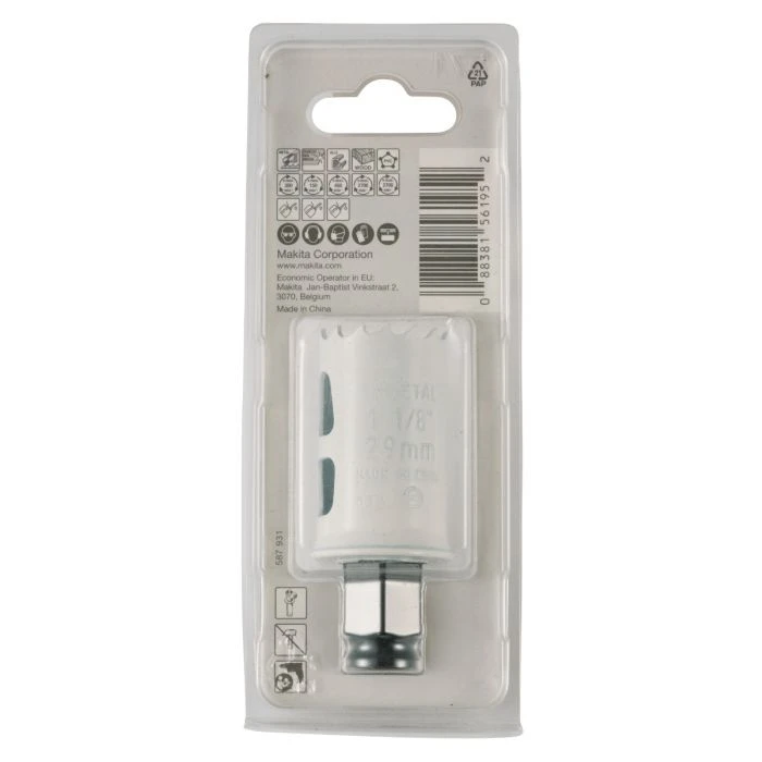 Makita E-03713 Gatzaag 29mm Snelwissel BiM 10 Makita E-03713 Gatzaag 29mm Snelwissel BiM - Afbeelding 10