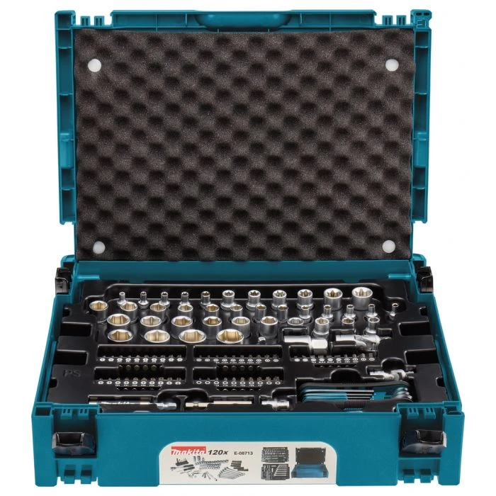 Makita E-08713 Handgereedschapset 120-delig 2 Makita E-08713 Handgereedschapset 120-delig - Afbeelding 2