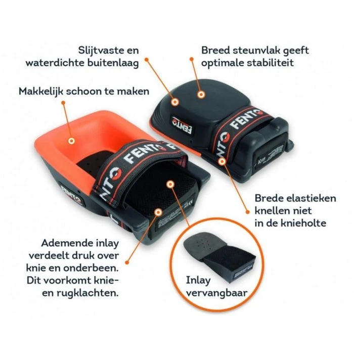 Makita Fento Kniebeschermers Original, PRO 2022 2 Makita Fento Kniebeschermers Original, PRO 2022 - Afbeelding 2