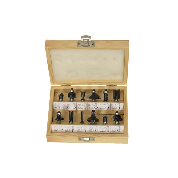 Makita Frezenset HM, 12-delig, S6 1 Makita Frezenset HM, 12-delig, S6