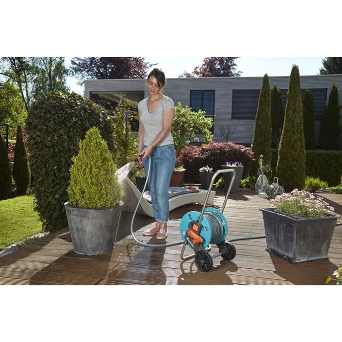 Makita Gardena Slangenwagen Set, Slangenhaspel, AquaRoll 18502-50 2 Makita Gardena Slangenwagen Set, Slangenhaspel, AquaRoll 18502-50 - Afbeelding 2