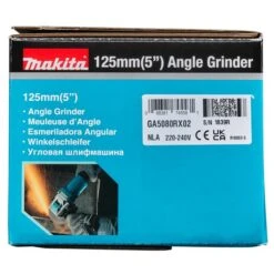 Makita GA5080RX02 230 V Haakse Slijper 125 Mm X-LOCK -Aanbiedingen Tool Gigant Winkel ga5080rx02 c2n1