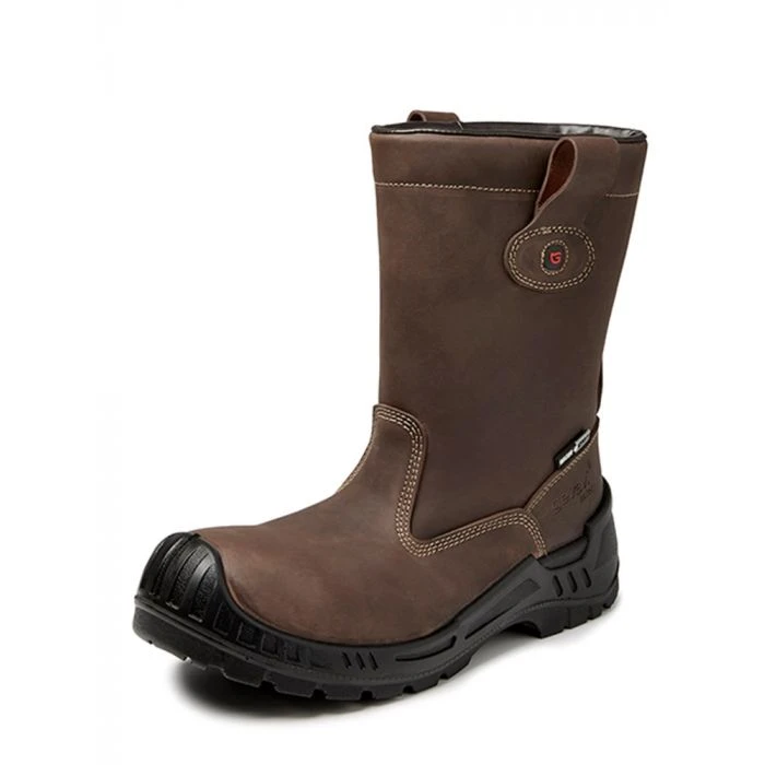 Gevavi Safety - GS90 Rome Veiligheidslaars S3 Zwart - 44 - 05 - BRUIN 1 Gevavi Safety - GS90 Rome Veiligheidslaars S3 Zwart - 44 - 05 - BRUIN