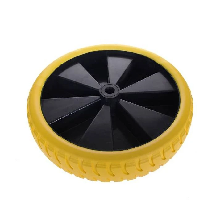 Wiel Met PU Band DIY, 4.00-8Ø 380MM (FORT) 1 Wiel Met PU Band DIY, 4.00-8Ø 380MM (FORT)