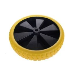 Kruiwagenwiel Met As En PU Band DIY, 4.00-8Ø 380MM (FORT)