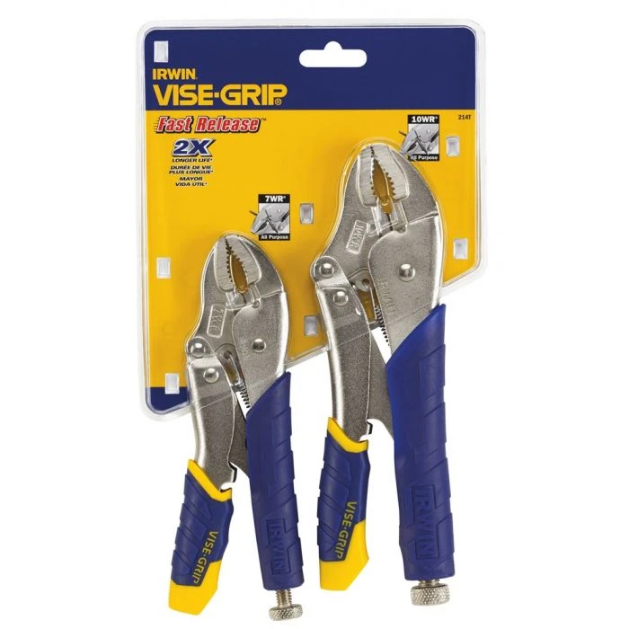 IRWIN Griptangenset 2 St/Fast Release-(10WR, 7WR) 1 IRWIN Griptangenset 2 St/Fast Release-(10WR, 7WR)