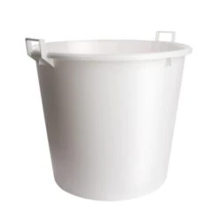 Kreuwel Plastics Almelo BV. Speciekuip 125 Liter Zwart Met Handgrepen