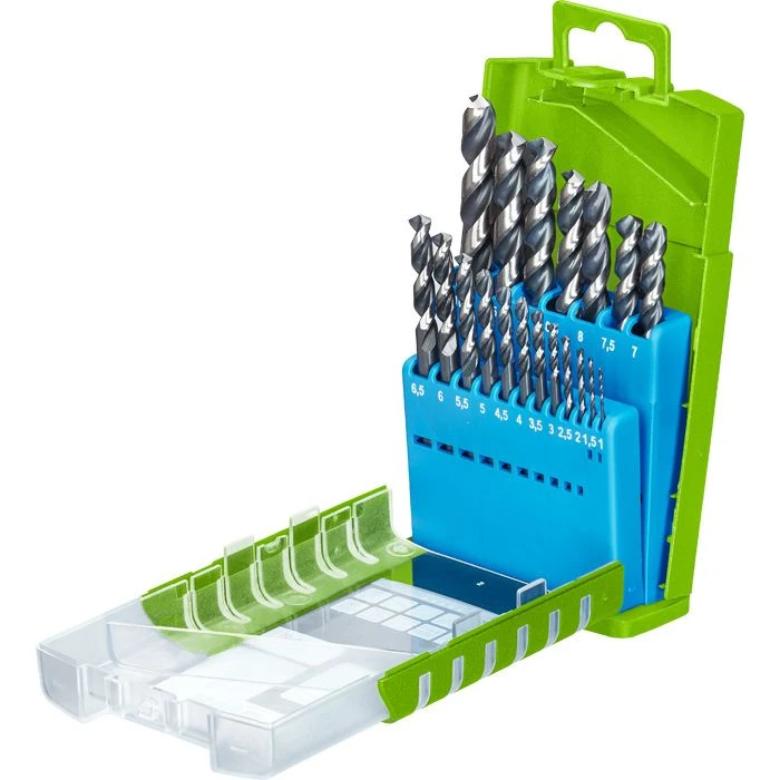 Makita KWB HSS M2 Metaalborenset HI-NOX, 19-delig 1 Makita KWB HSS M2 Metaalborenset HI-NOX, 19-delig