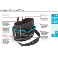 Makita P-72045 Gereedschapstas Universeel -Aanbiedingen Tool Gigant Winkel makp 720454