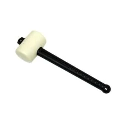 HET MELKMEISJE Rubber Tegelhamer, Wit, Vlekvrij 60mm.