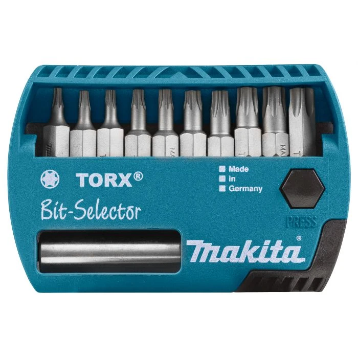 Makita P-53768 Schroefbitset 11-delig "TORX" 4 Makita P-53768 Schroefbitset 11-delig "TORX" - Afbeelding 4