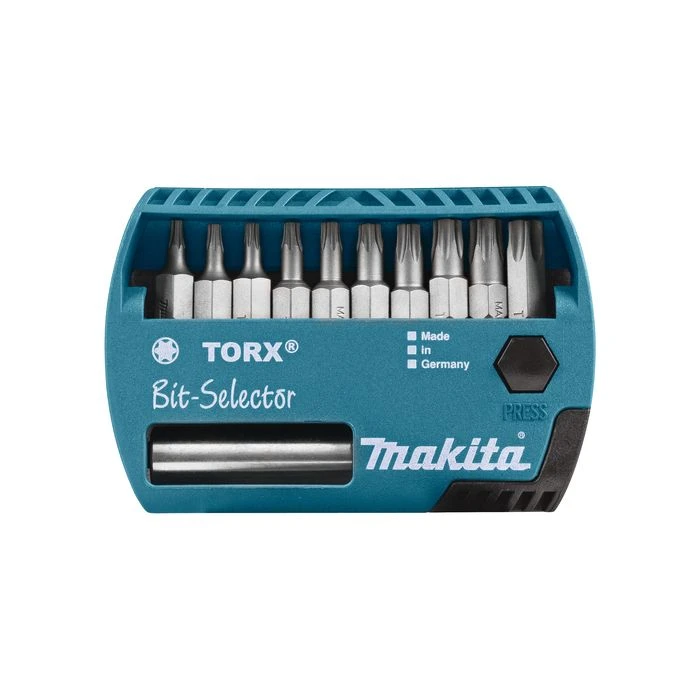 Makita P-53768 Schroefbitset 11-delig "TORX" 2 Makita P-53768 Schroefbitset 11-delig "TORX" - Afbeelding 2