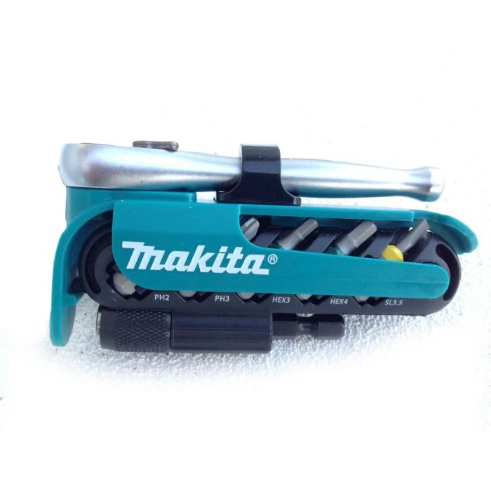 Makita P-79142 Bitset 12-delig Met Ratel 4 Makita P-79142 Bitset 12-delig Met Ratel - Afbeelding 4