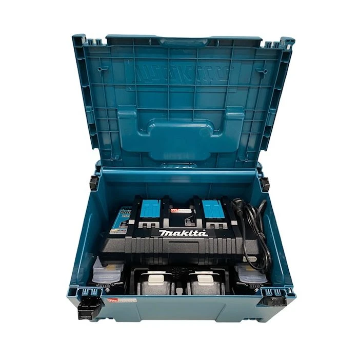 Makita Opberg-Mbox3 Tbv 1x Duo-acculader / Max 4 Accu's 2 Makita Opberg-Mbox3 Tbv 1x Duo-acculader / Max 4 Accu's - Afbeelding 2