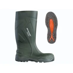 Dunlop Veiligheidsschoen Purofort Safety Plus C762941 Zwart-groen, PU Materiaal, 48, W