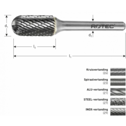 ROTEC 5 DLG. SET STIFTFREZEN -Aanbiedingen Tool Gigant Winkel sgr 432 nl lv5 model c 1