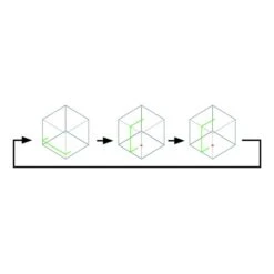 Makita SK10GDZ 12 V Max Kruislijnlaser Groen -Aanbiedingen Tool Gigant Winkel sk10gd m 001